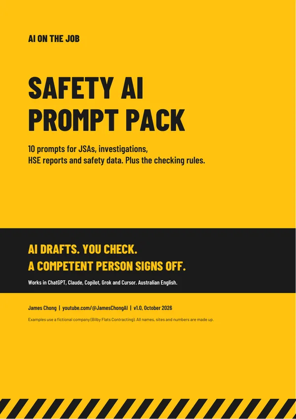 Cover of the Safety AI Prompt Pack